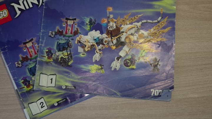 Lego Ninjago 70734 Дракон Мастера Ву - видео 2