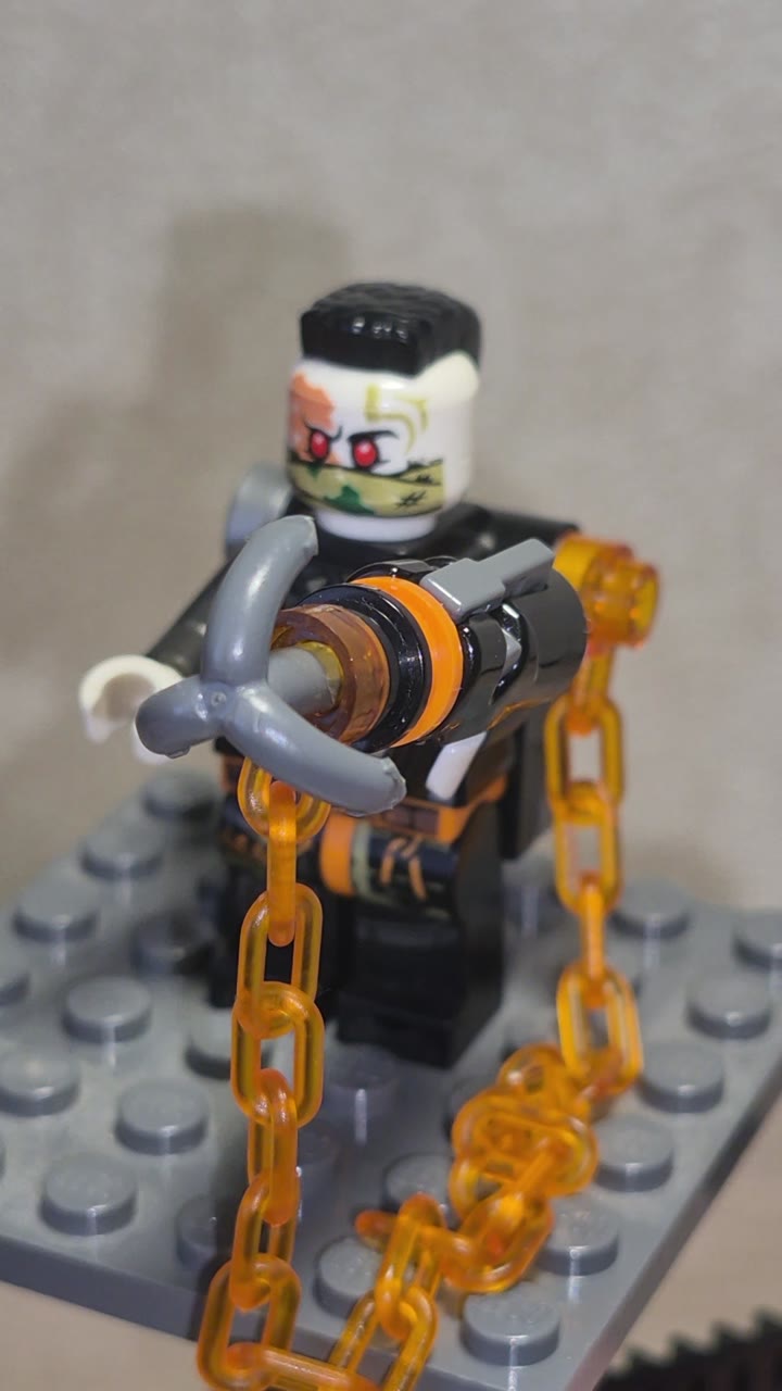 Минифигурка LEGO Ninjago — Коготь (Talon) njo0479 - видео 2