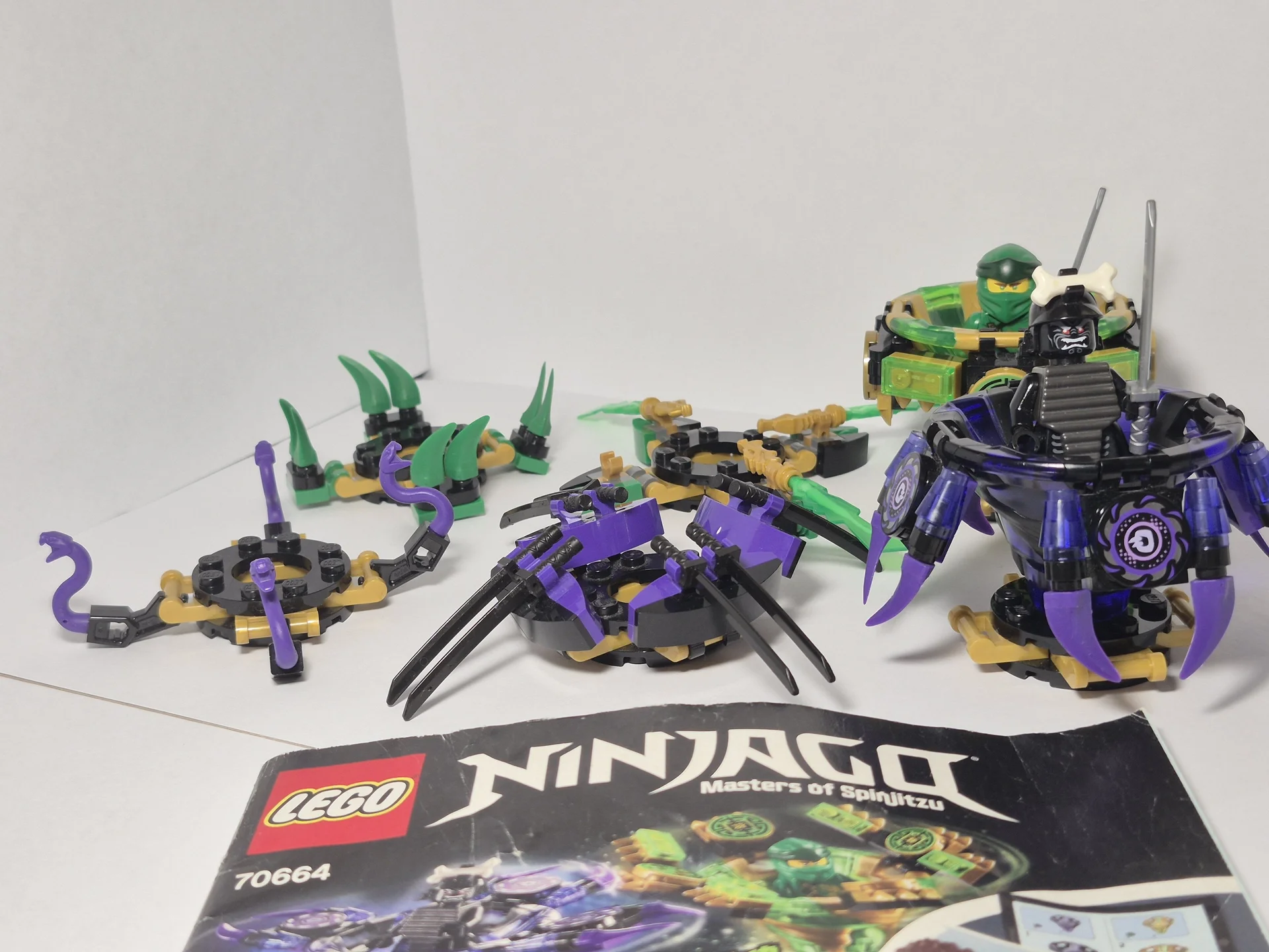Наборы LEGO Ninjago 70664 и 70666 + Гармадон - миниатюра 3