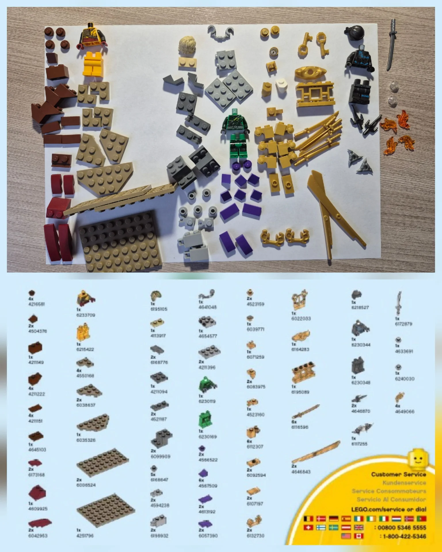 LEGO Ninjago 70651 «Решающий бой в тронном зале» - миниатюра 5