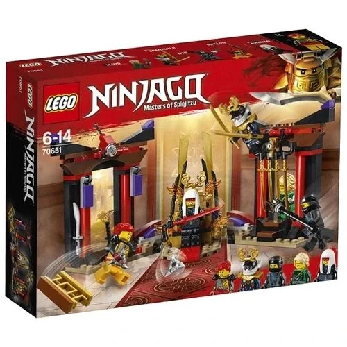 LEGO Ninjago 70651 «Решающий бой в тронном зале»