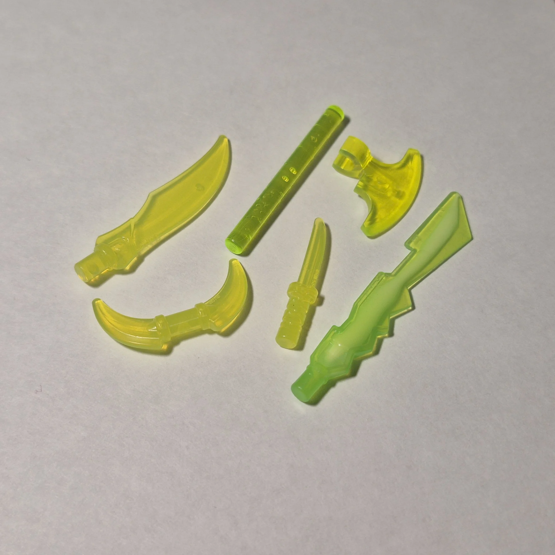 LEGO Набор оружия 37341 Trans-Neon Green