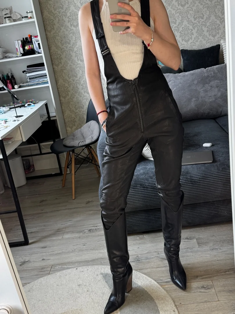 Комбинезон кожа эксклюзив штучный H&M - миниатюра 2