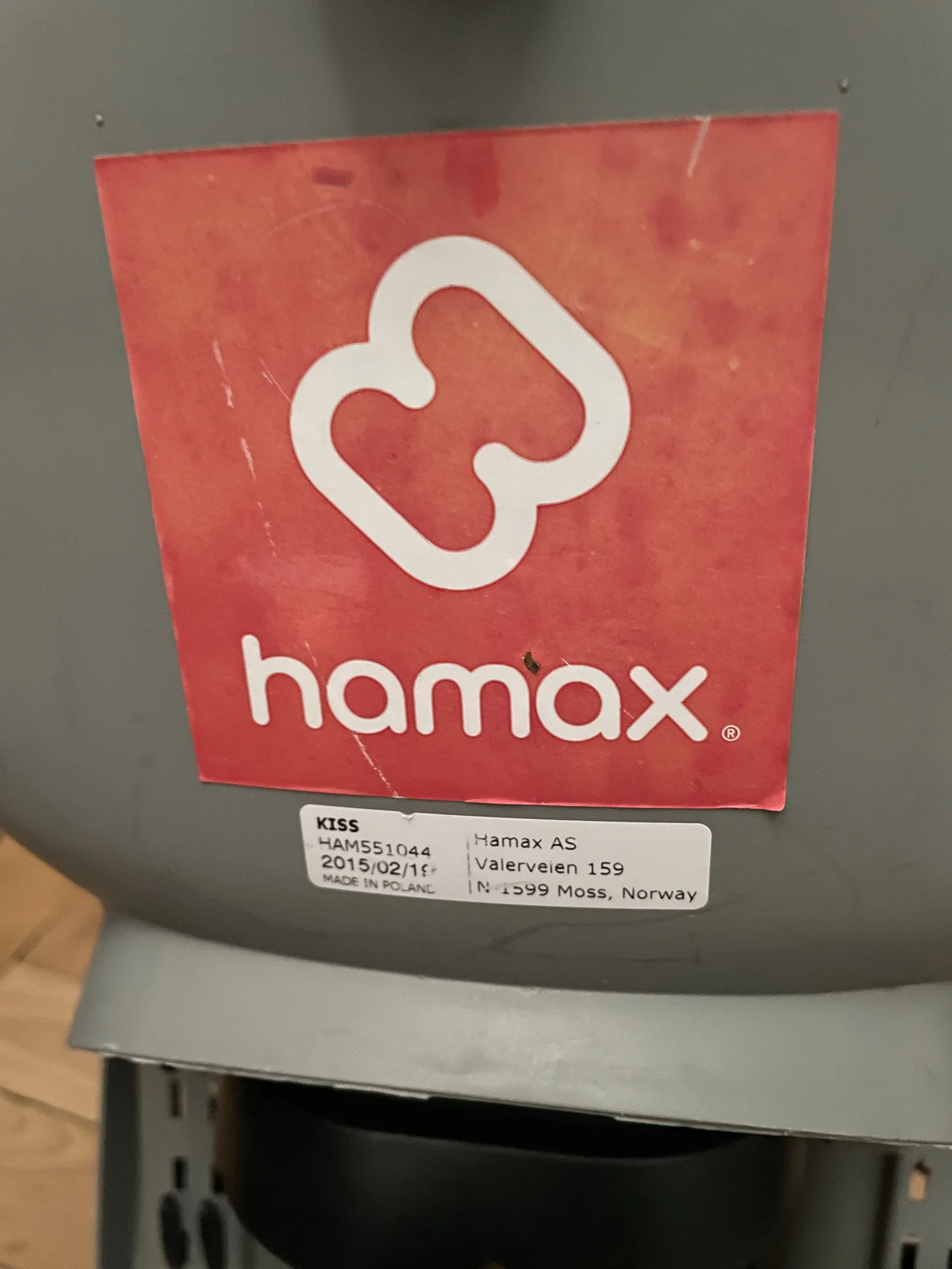 Hamax kiss кресло на велосипед - миниатюра 2