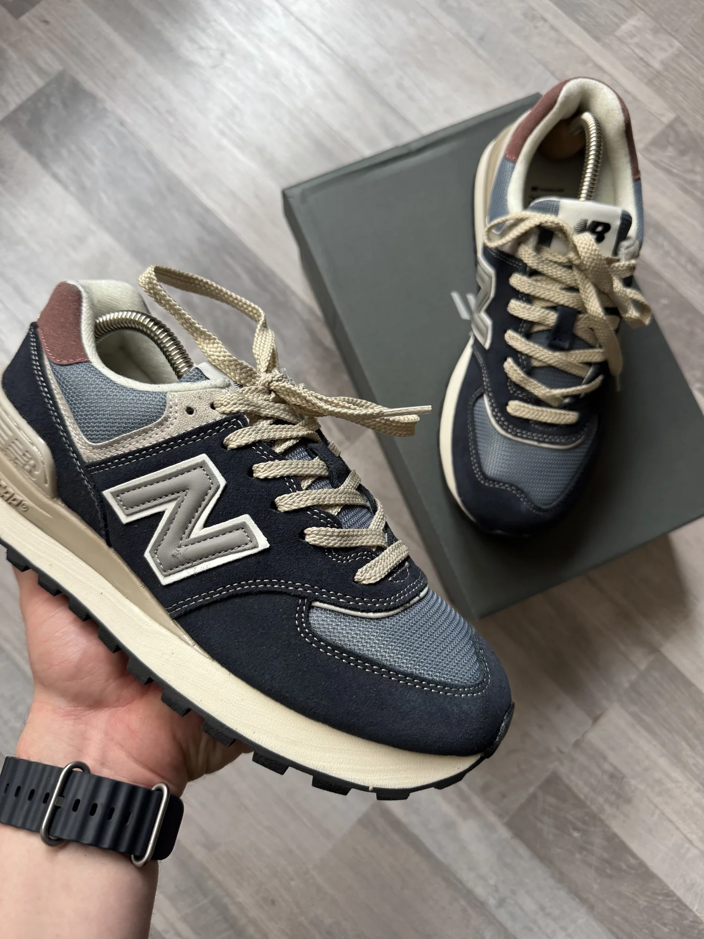 Кроссовки new balance 574 - миниатюра 4