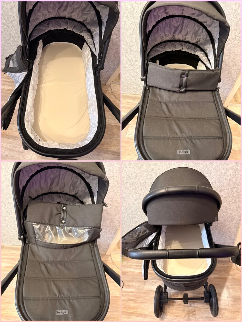 Коляска indigo desire 3 в 1 - миниатюра 6