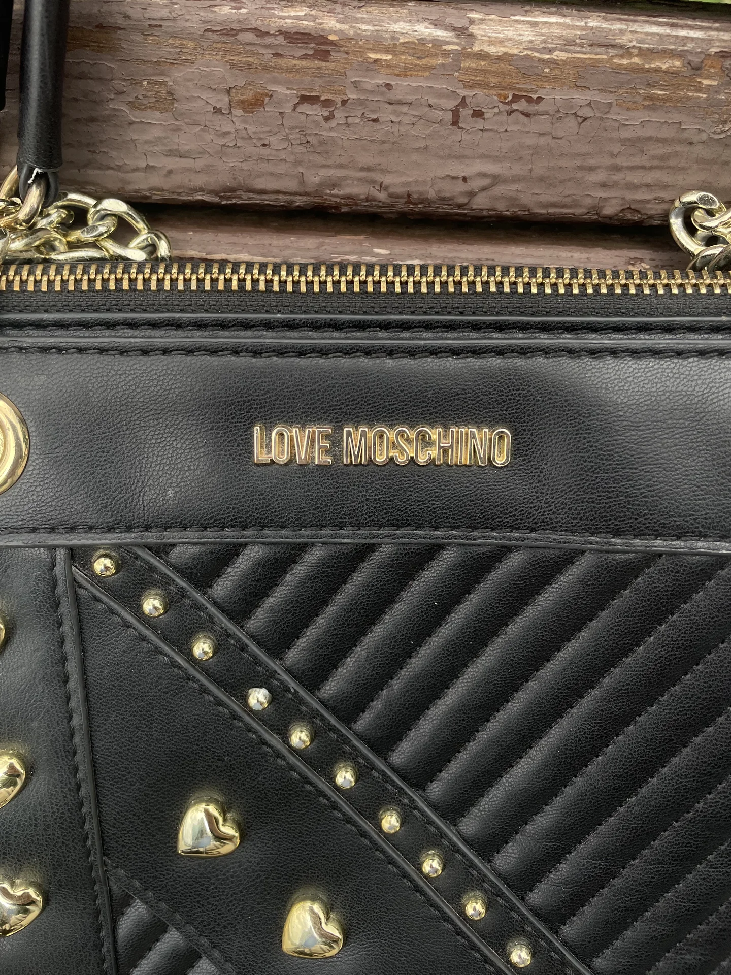 Сумка тоут love moschino - миниатюра 3