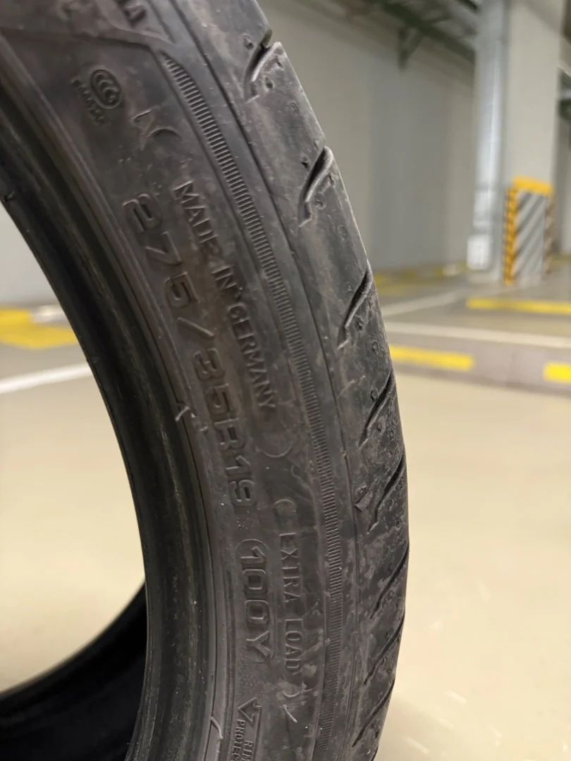 Шины Goodyear runflat 245/40R19 98Y 275/35R19 100Y - миниатюра 2