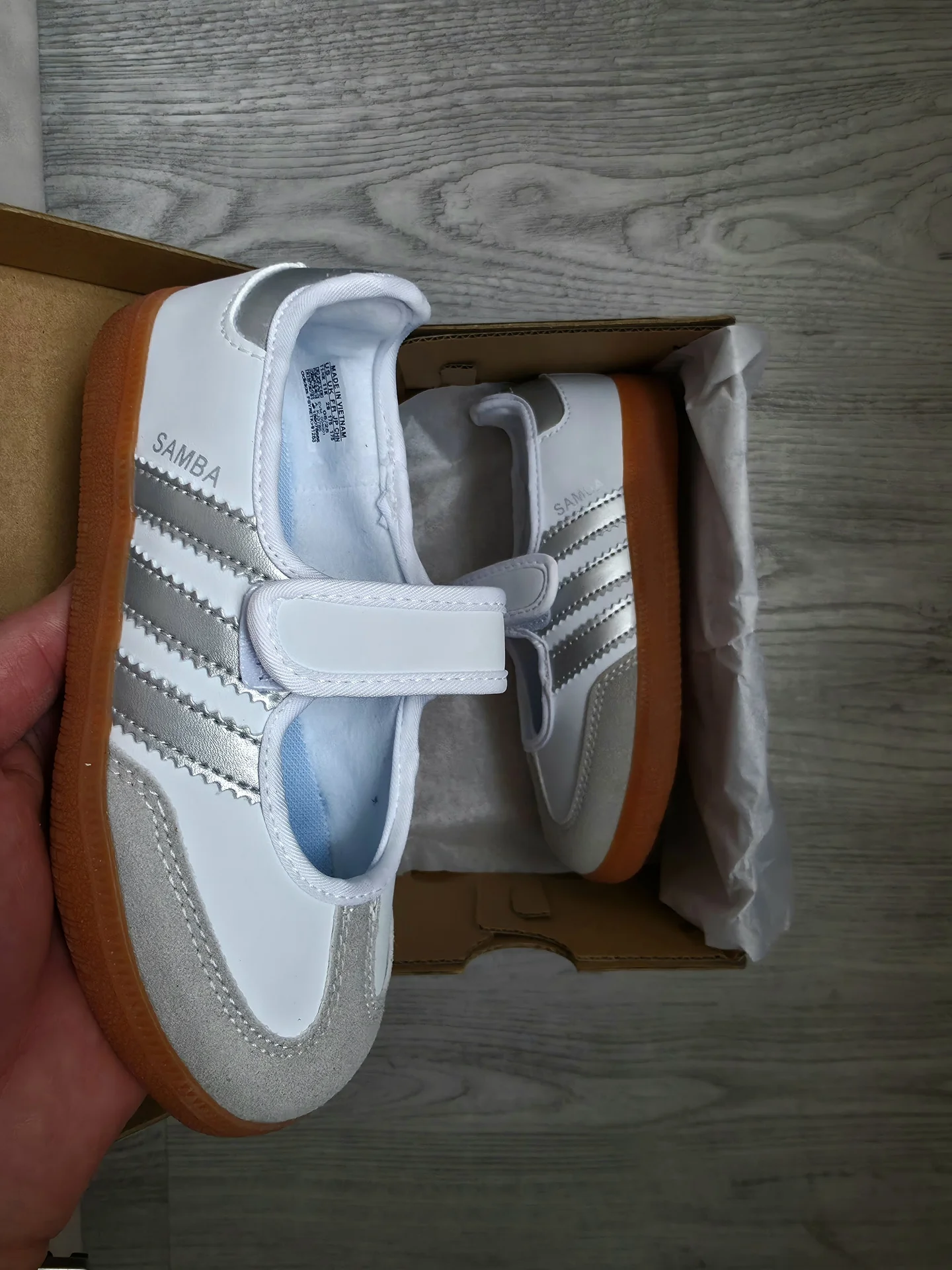 Adidas samba jane детские нат.кожа 22-32 - изображение 1