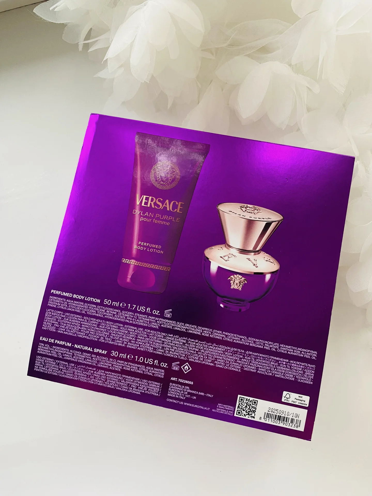 VERSACE Dylan purple набор - миниатюра 2