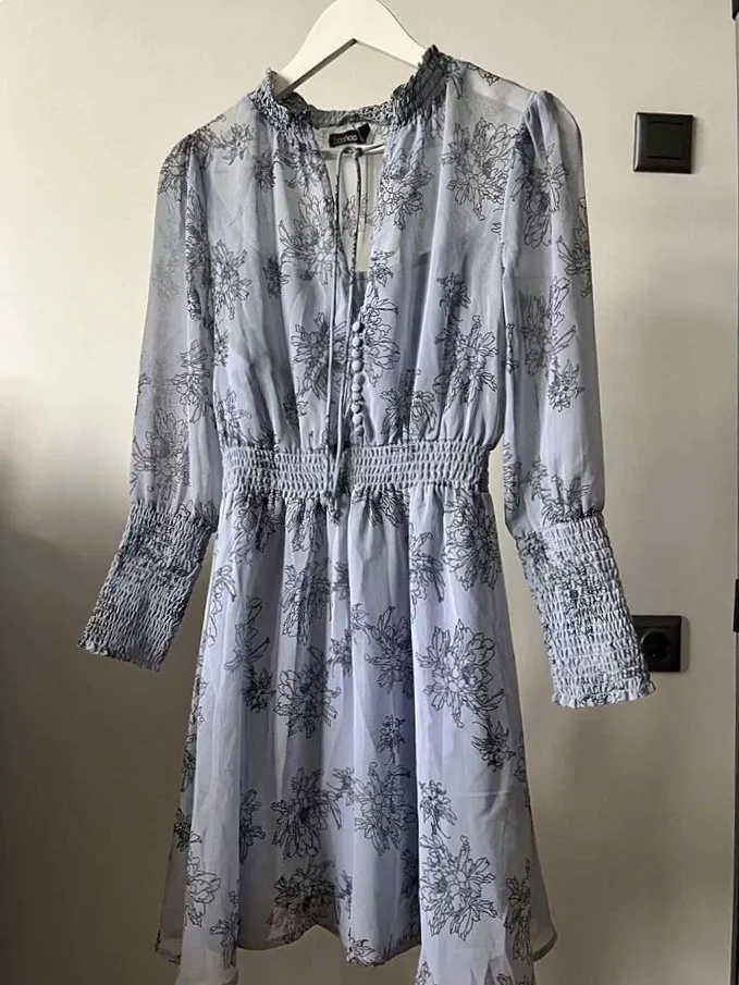 Платье Boohoo с цветочным принтом - миниатюра 2