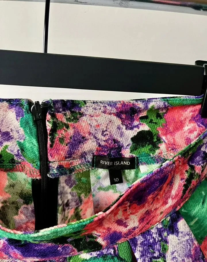 Юбка с цветочным принтом River island - миниатюра 2
