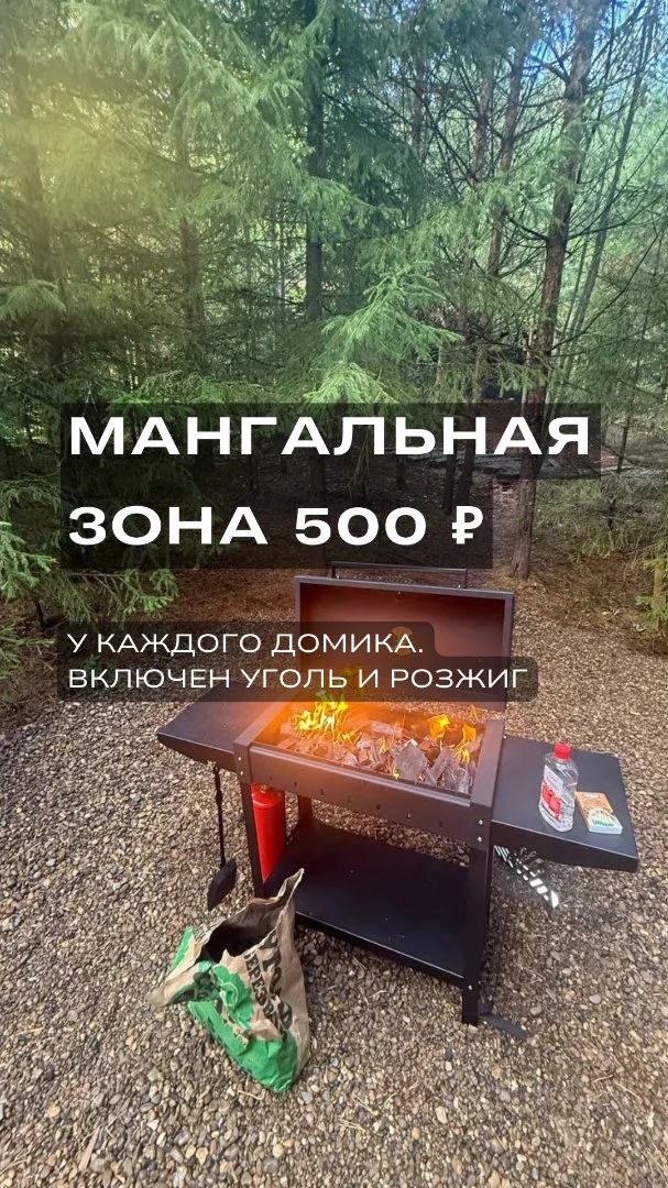 Хвойная Хижина Аренда треугольного дома в лесу - миниатюра 7