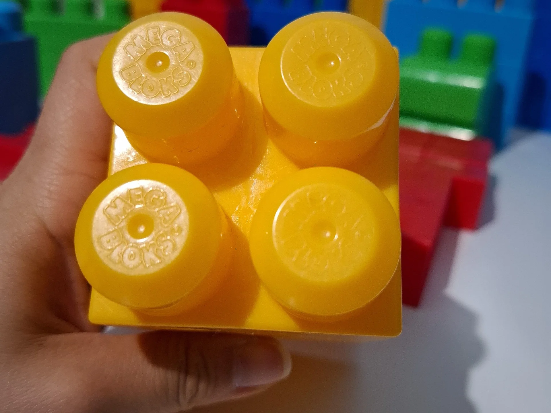 Конструктор для малышей mega bloks 150 деталей - миниатюра 4
