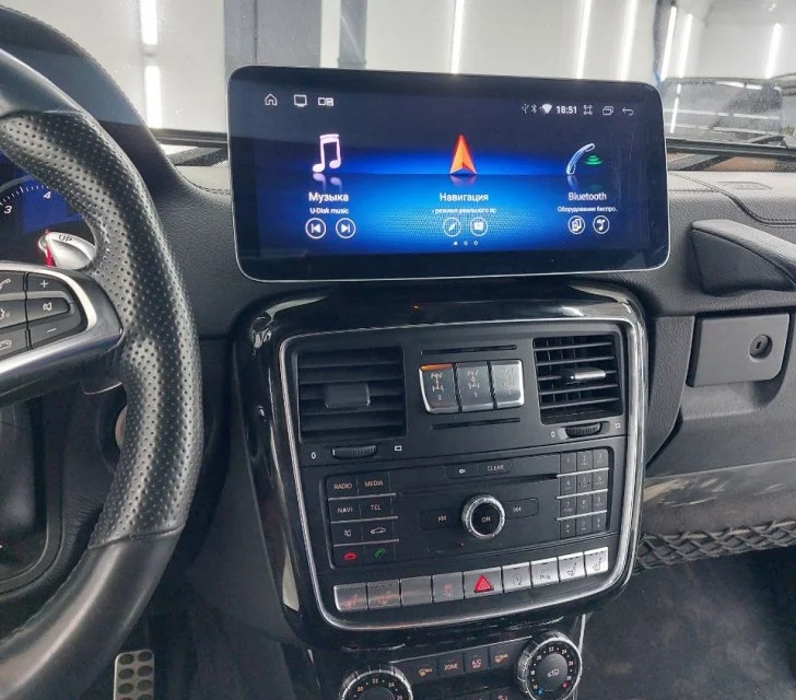 МУЛЬТИМЕДИА И ШТАТНЫЕ АНДРОИД МАГНИТОЛЫ ДЛЯ MERCEDES BENZ - миниатюра 6