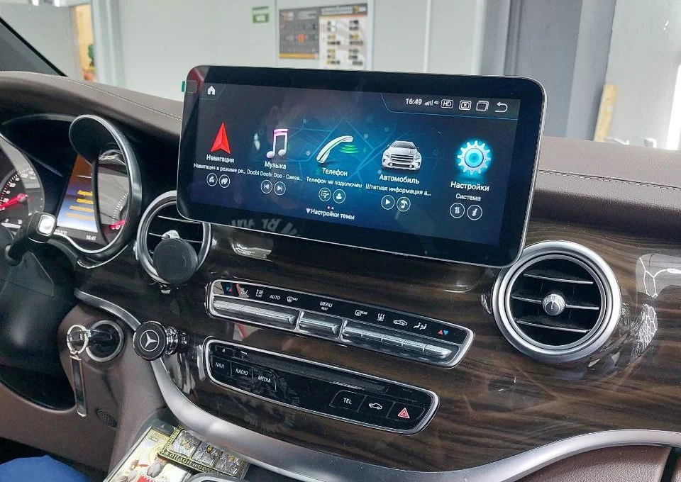 МУЛЬТИМЕДИА И ШТАТНЫЕ АНДРОИД МАГНИТОЛЫ ДЛЯ MERCEDES BENZ - миниатюра 18