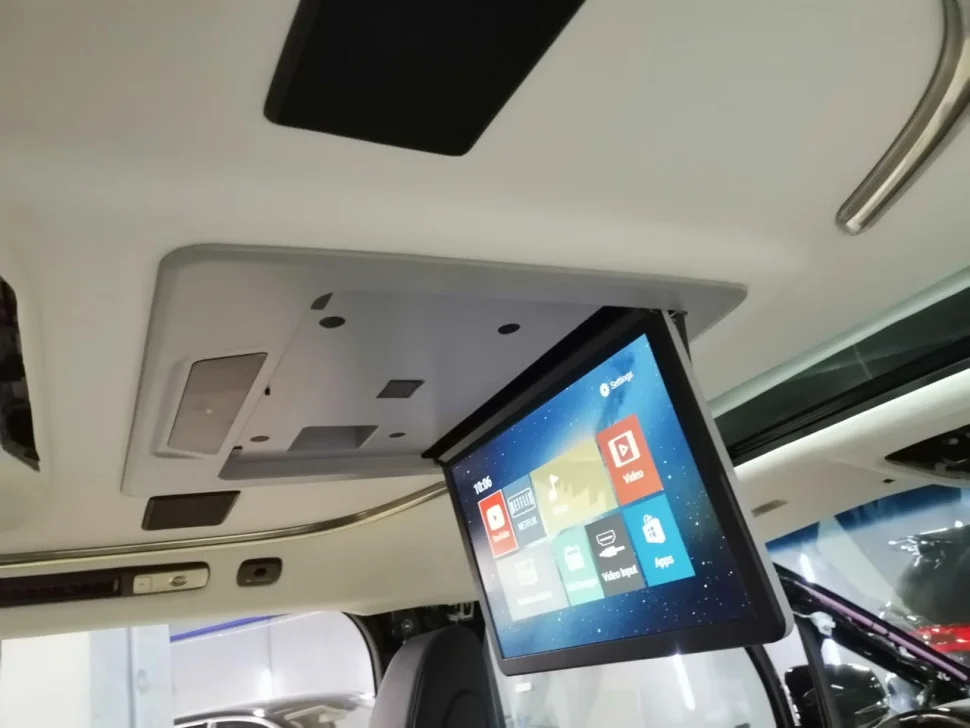 ПОТОЛОЧНЫЙ СМАРТ ТВ ДЛЯ TOYOTA ALPHARD (1920X1080, ANDROID) ЧЕРНЫЙ - миниатюра 11