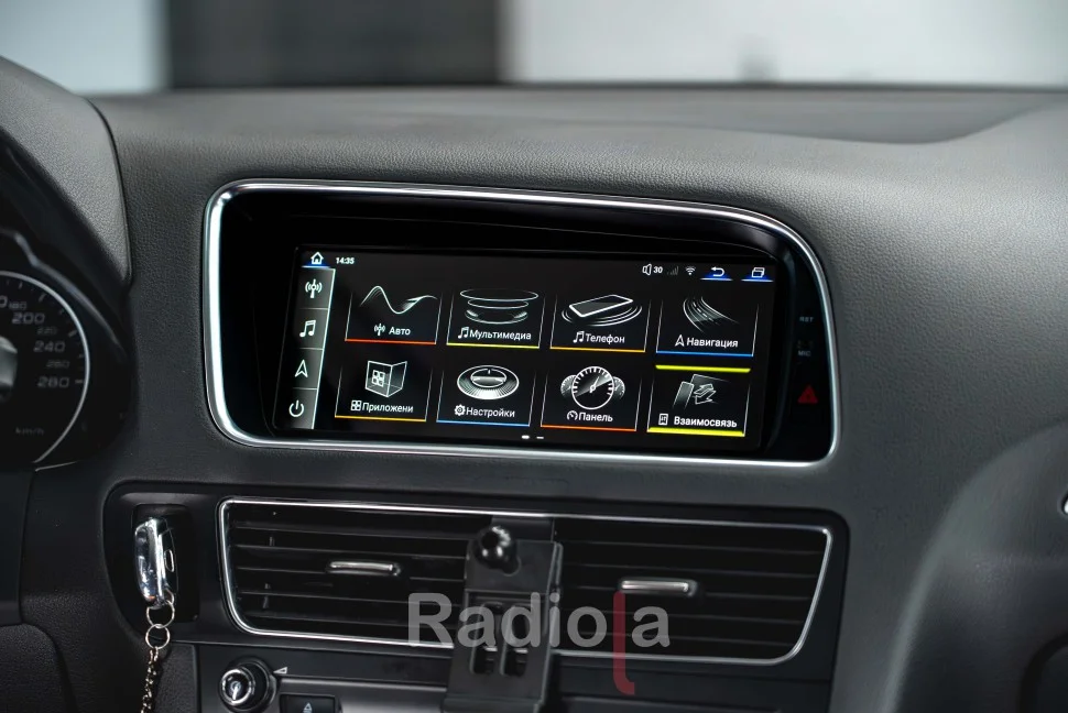 ШТАТНАЯ АНДРОИД МАГНИТОЛА ДЛЯ AUDI Q5 2009-2017 - миниатюра 4