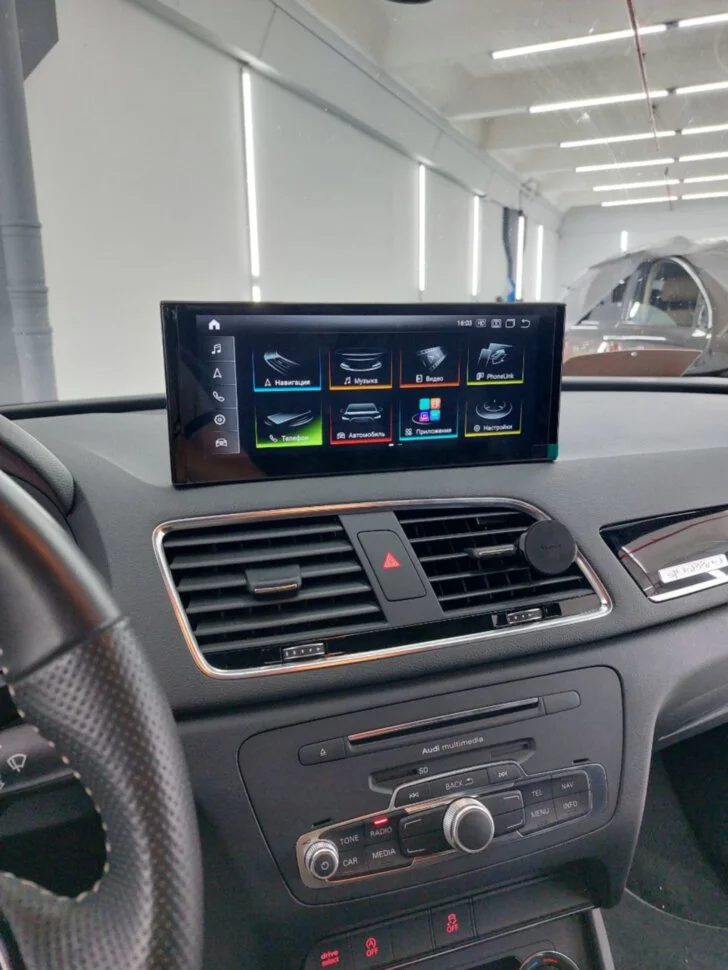 ШТАТНАЯ АНДРОИД МАГНИТОЛА ДЛЯ AUDI Q3 2012-2018 - миниатюра 4
