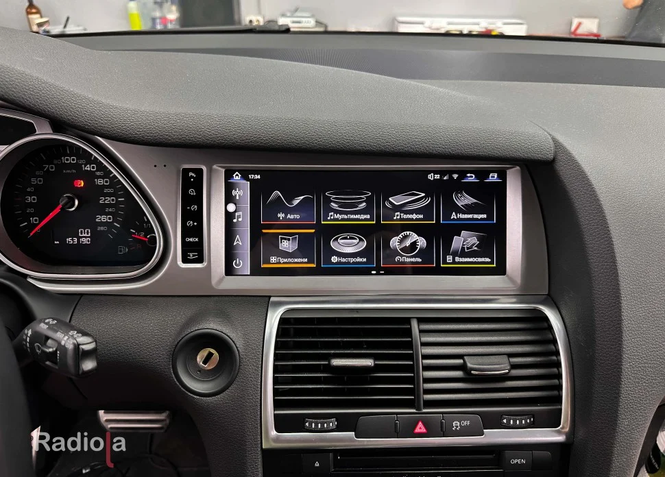 ШТАТНАЯ АНДРОИД МАГНИТОЛА ДЛЯ AUDI Q7 2010-2015 3G
