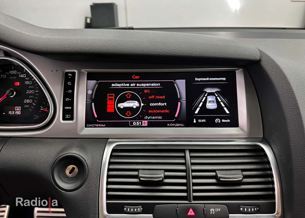 ШТАТНАЯ АНДРОИД МАГНИТОЛА ДЛЯ AUDI Q7 2010-2015 3G - миниатюра 5