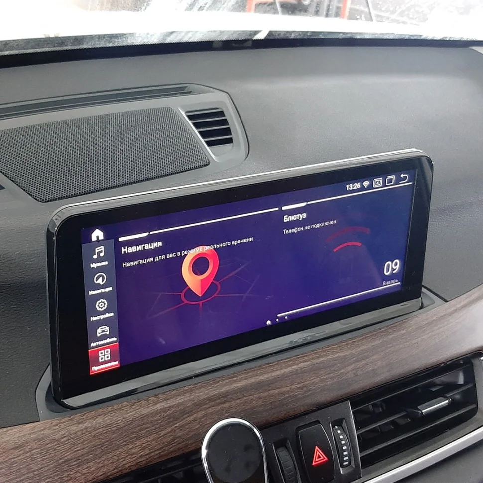 МОНИТОР ANDROID 10,25 ДЮЙМА ДЛЯ BMW X1/X2 (F48/F39) 2017+ EVO - миниатюра 2