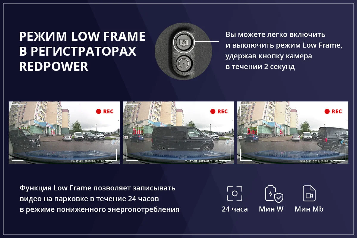 Штатный видеорегистратор для BMW с 2 мя камерами - миниатюра 7