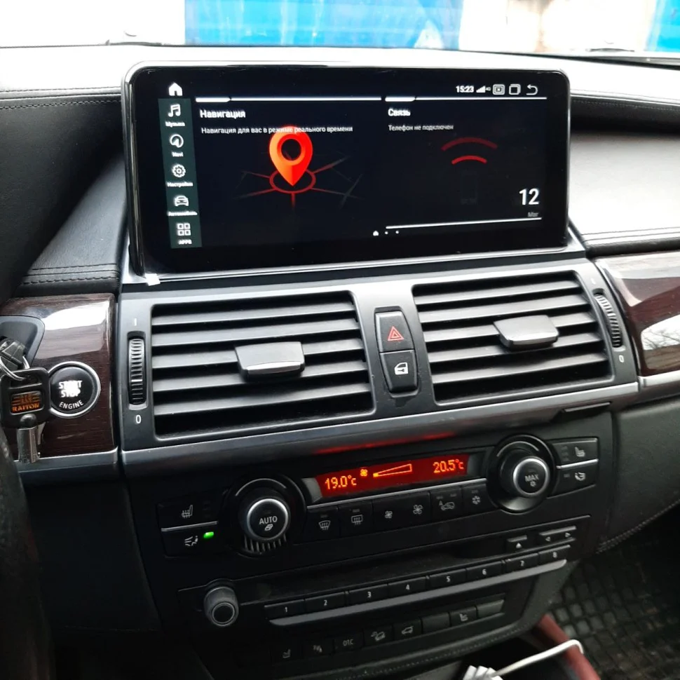 Штатная магнитола андроид для BMW X5/X6 E70/E71 - изображение 1