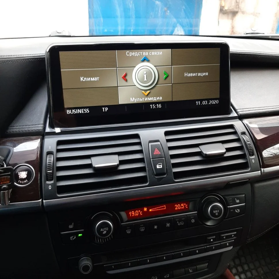 Штатная магнитола андроид для BMW X5/X6 E70/E71 - миниатюра 5