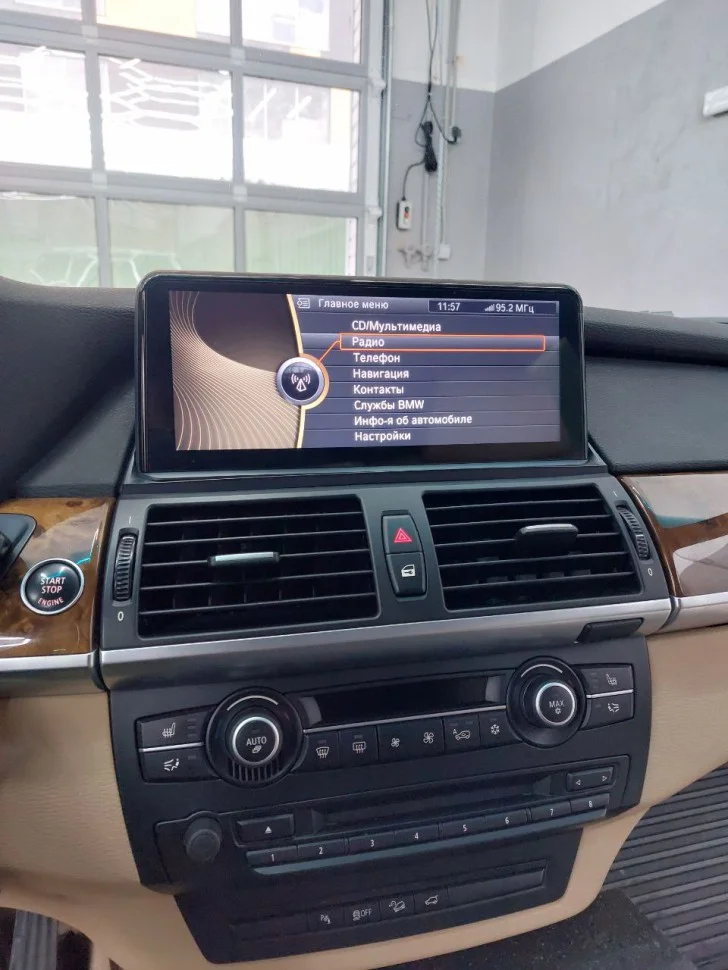 Штатная магнитола андроид для BMW X5/X6 E70/E71 - миниатюра 11
