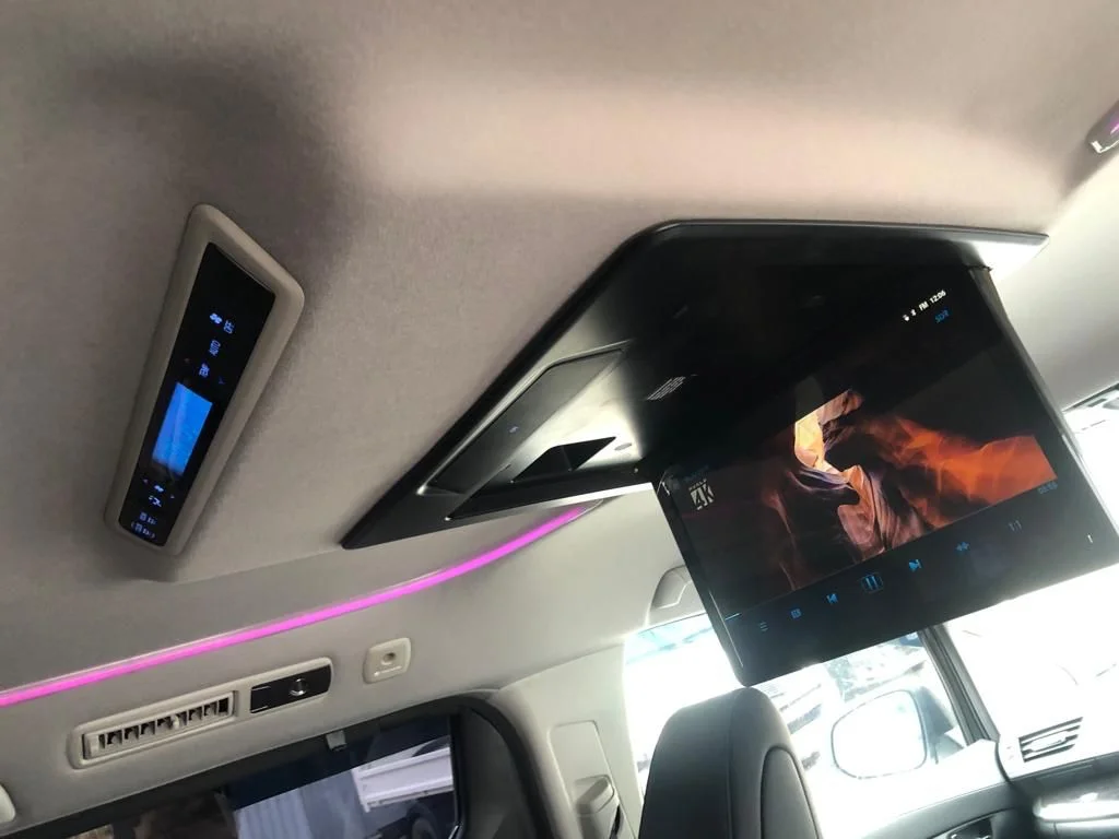 Потолочный монитор android для Toyota Alphard - миниатюра 2