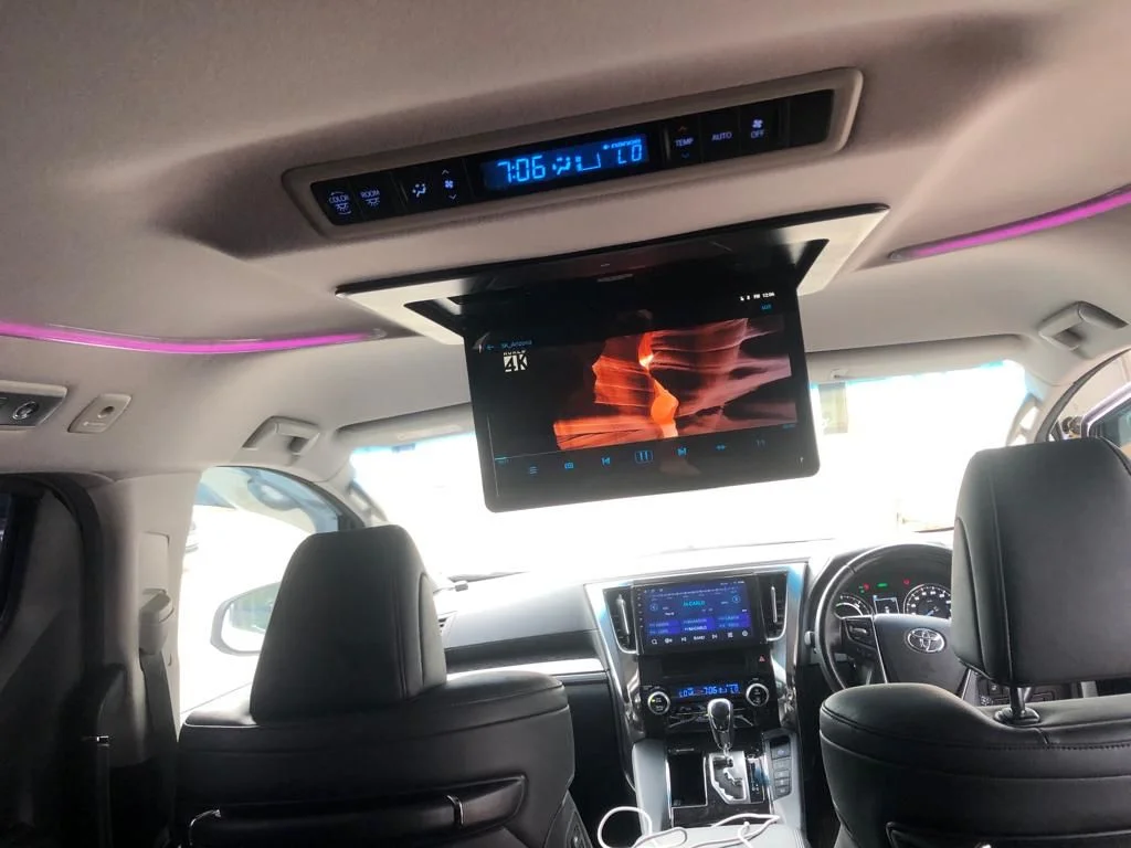 Потолочный монитор android для Toyota Alphard - миниатюра 3