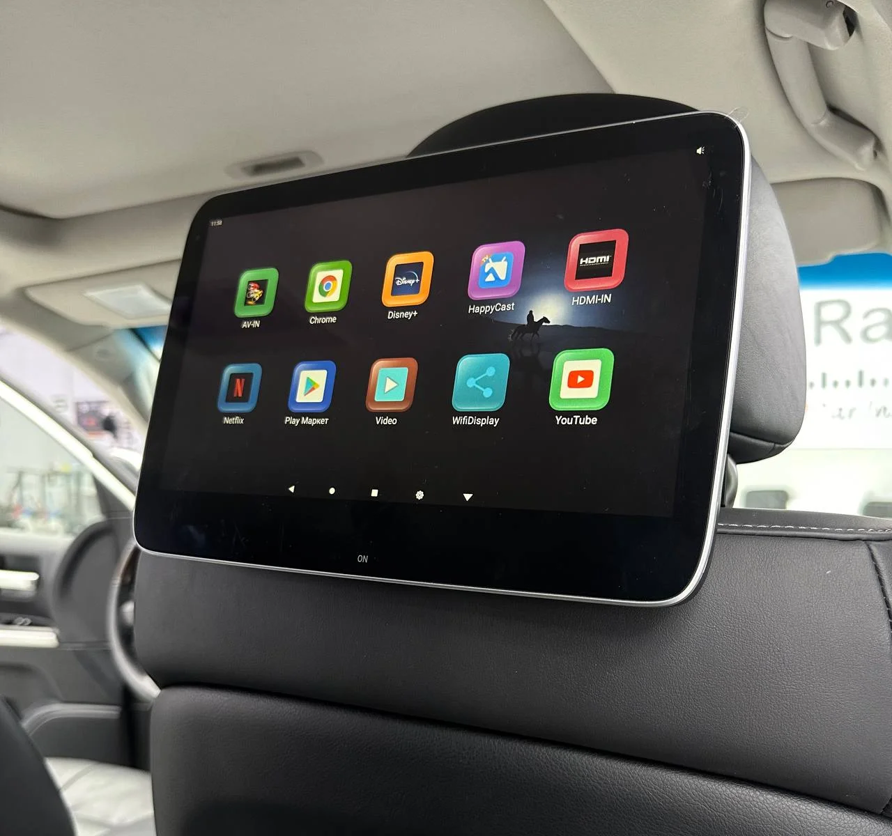 Комплект мониторов android для задних пассажиров в Mercedes-Benz С/E/S/GLS/Vito/V260/G - изображение 1