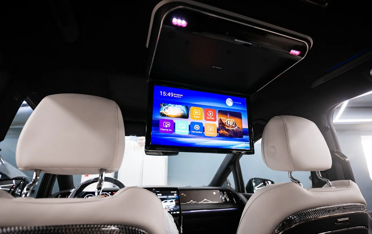 Потолочный монитор android для автомобиля GAC M8 / SmartTV - миниатюра 3