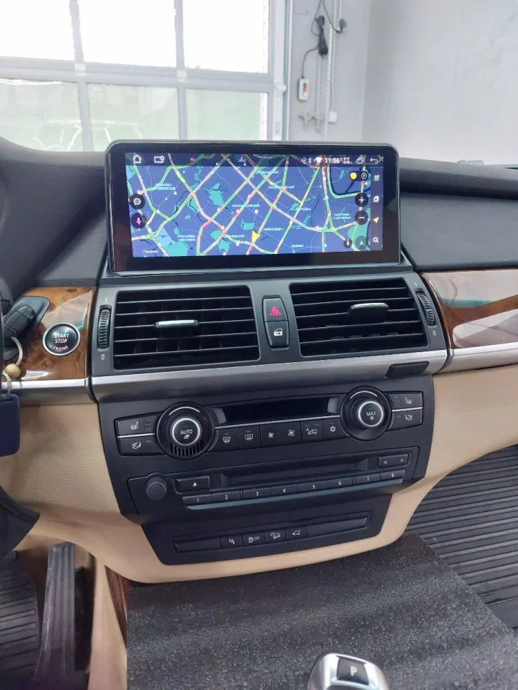 Штатная магнитола android для BMW X5 / X6 кузов E70 / E71 ССС - миниатюра 3