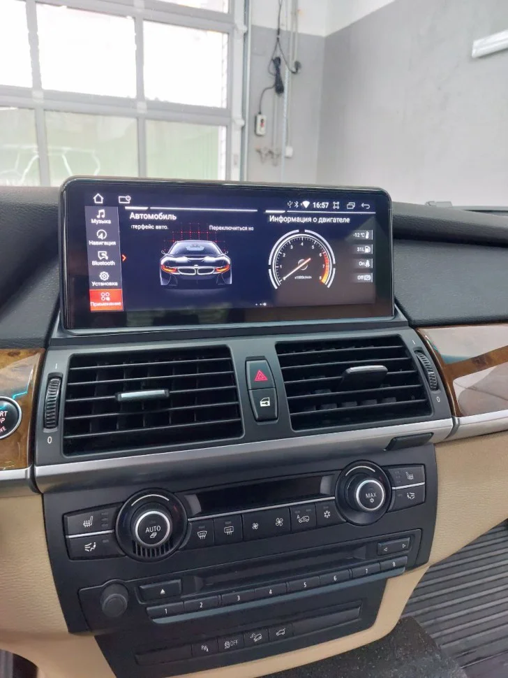 Штатная магнитола android для BMW X5 / X6 кузов E70 / E71 ССС - изображение 1