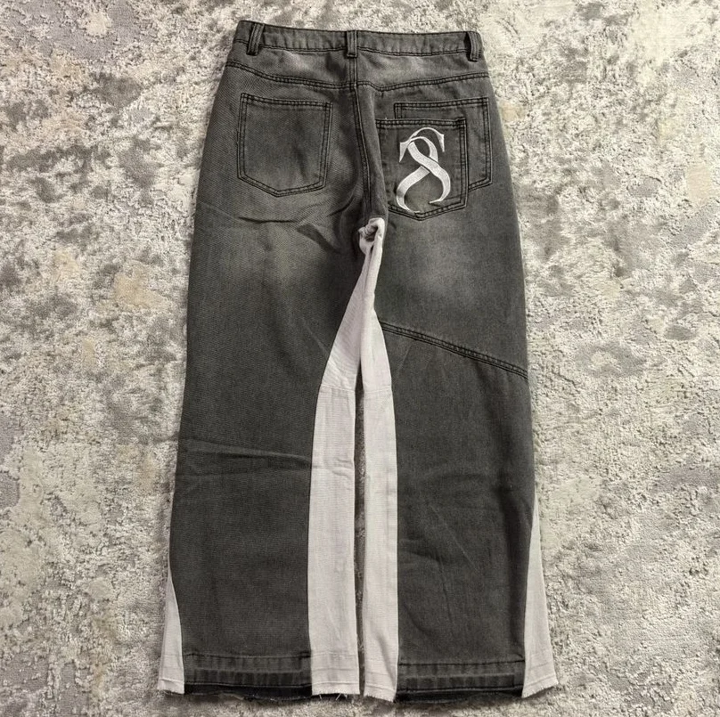 Джинсы клеш zara flared jeans - миниатюра 2