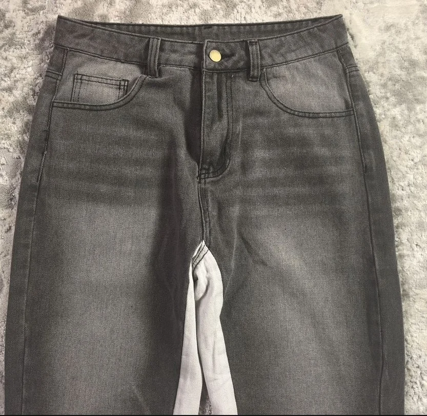 Джинсы клеш zara flared jeans - миниатюра 3