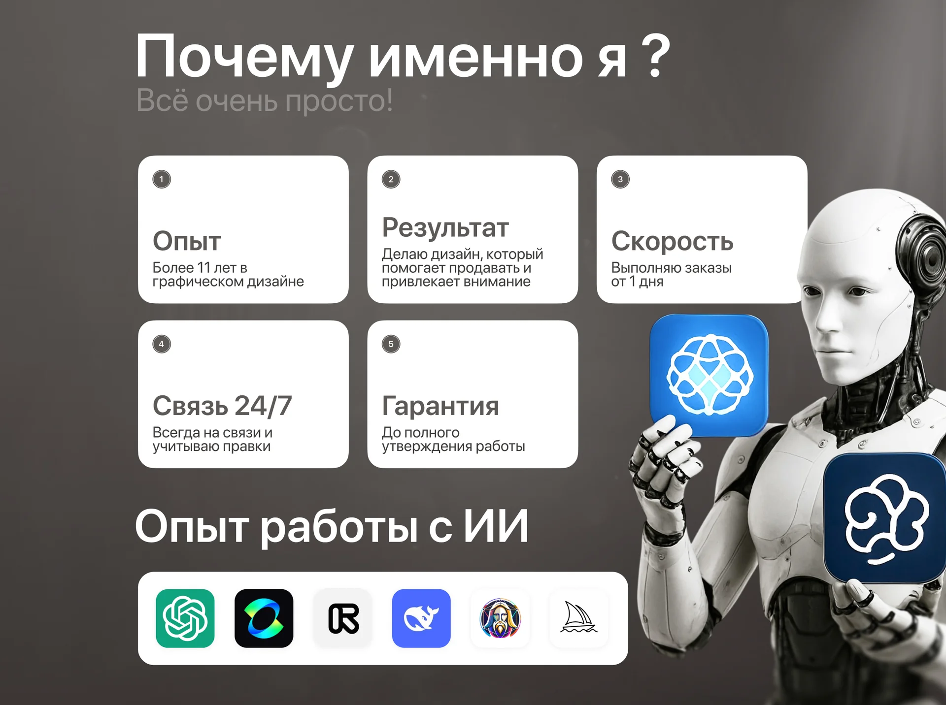 Графический дизайнер / Любой дизайн - миниатюра 2