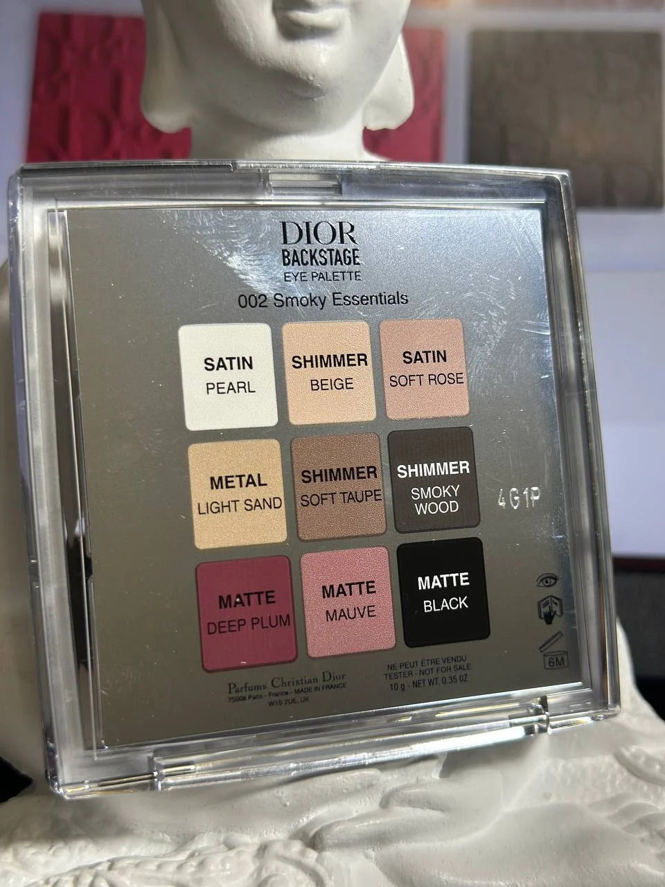 Палетка Dior Backstage Eye 002 Smoky Essentials - миниатюра 4