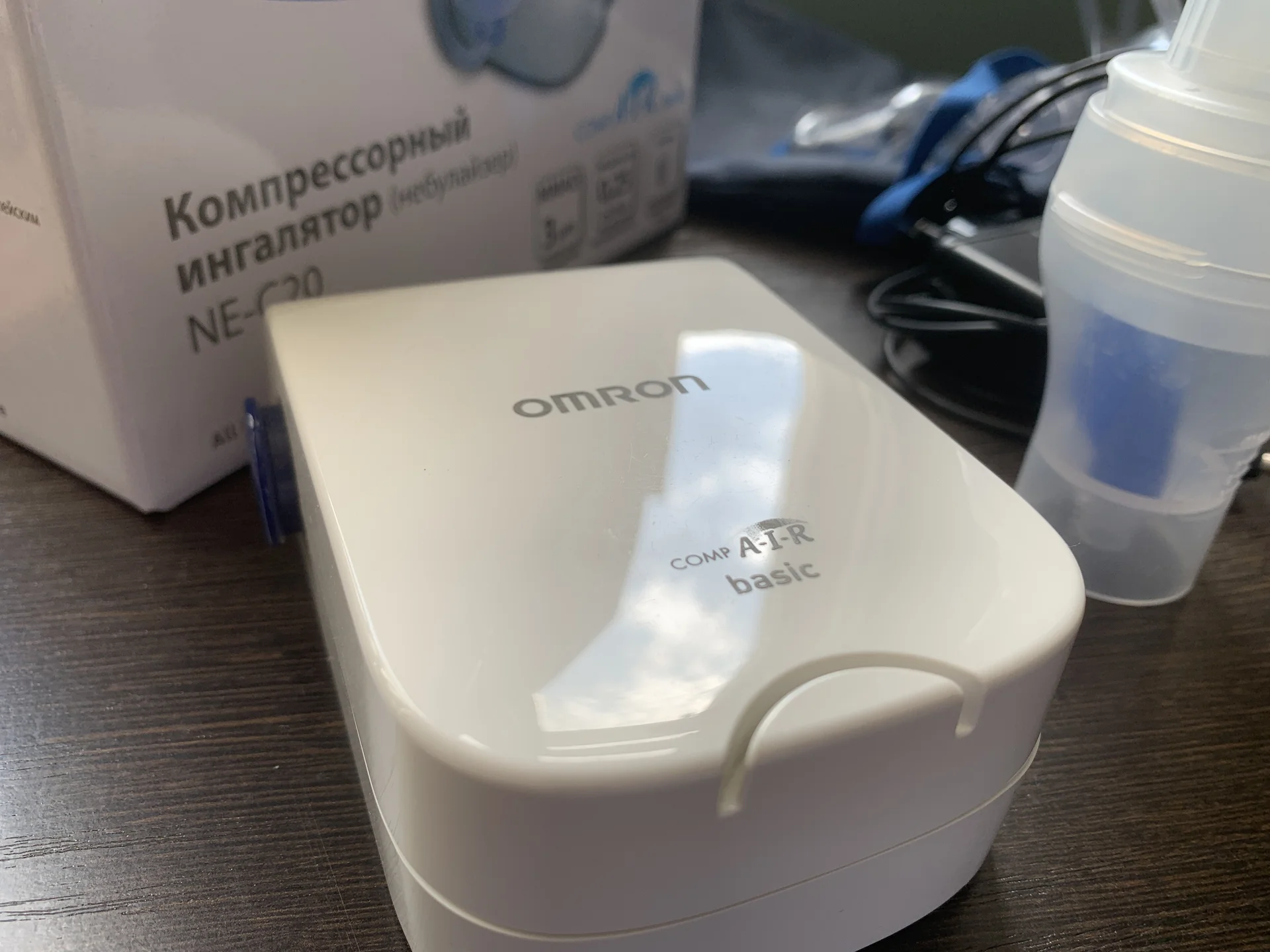 Ингалятор небулайзер Omron - миниатюра 2
