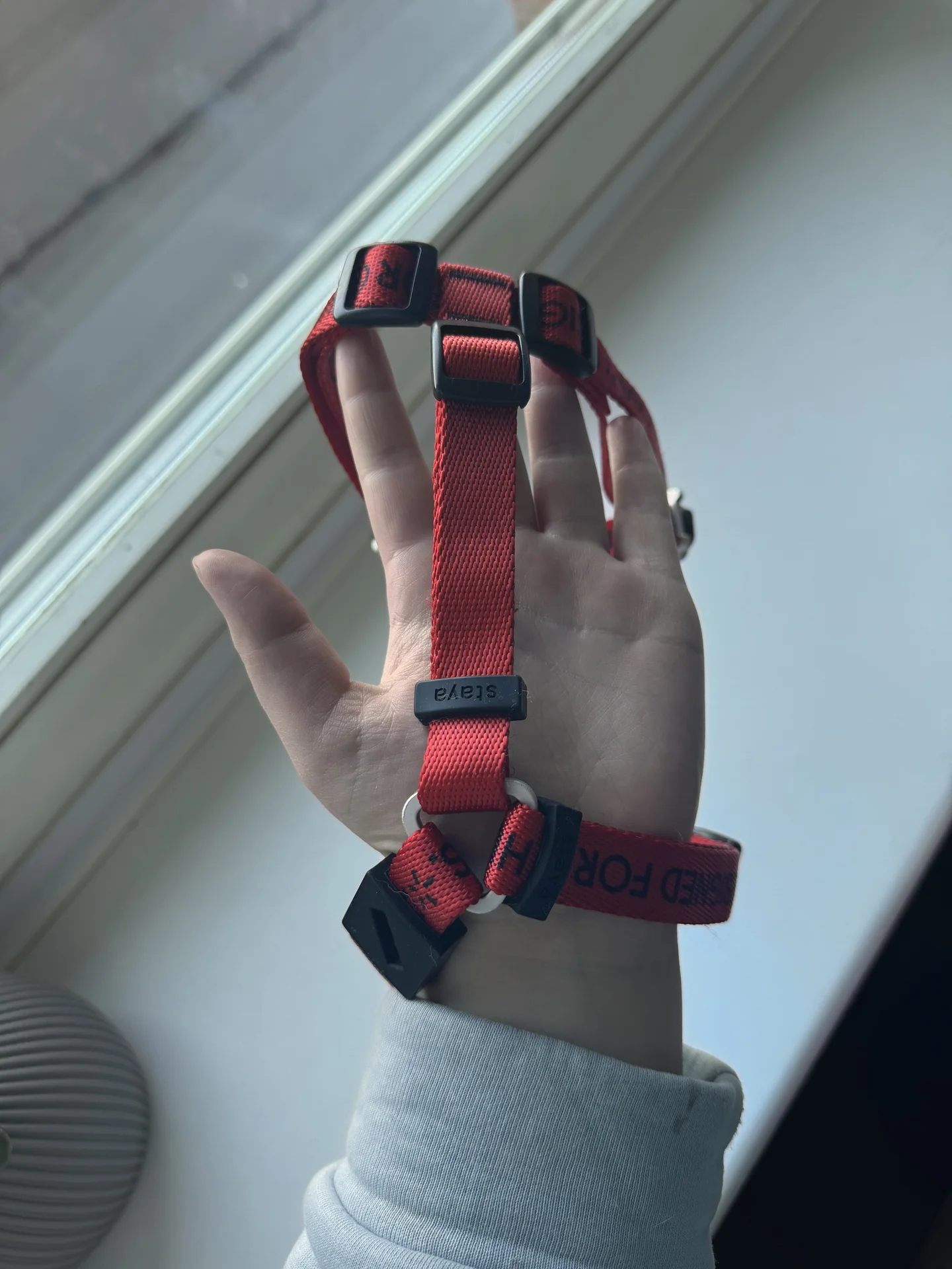 Шлейка staya mono red s - миниатюра 4