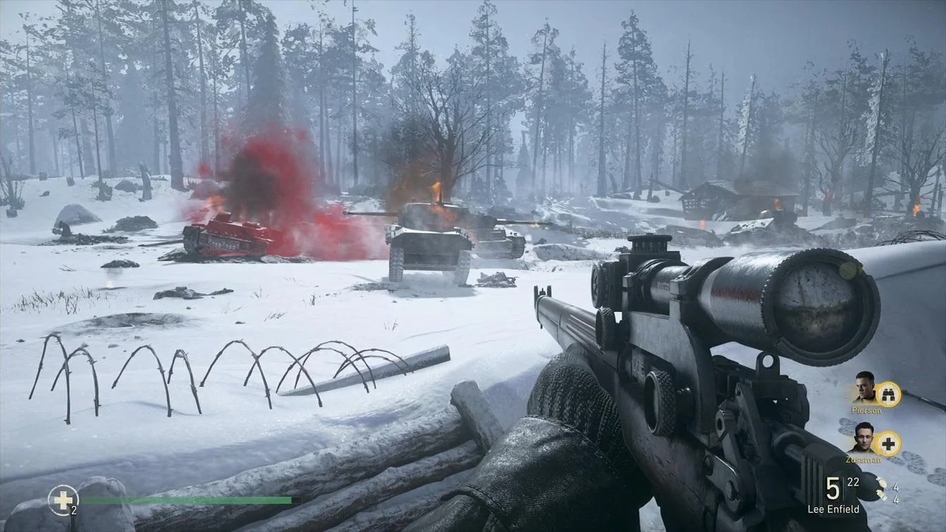Call of Duty WW2 Eng для Sony Ps4 Б/У - миниатюра 2