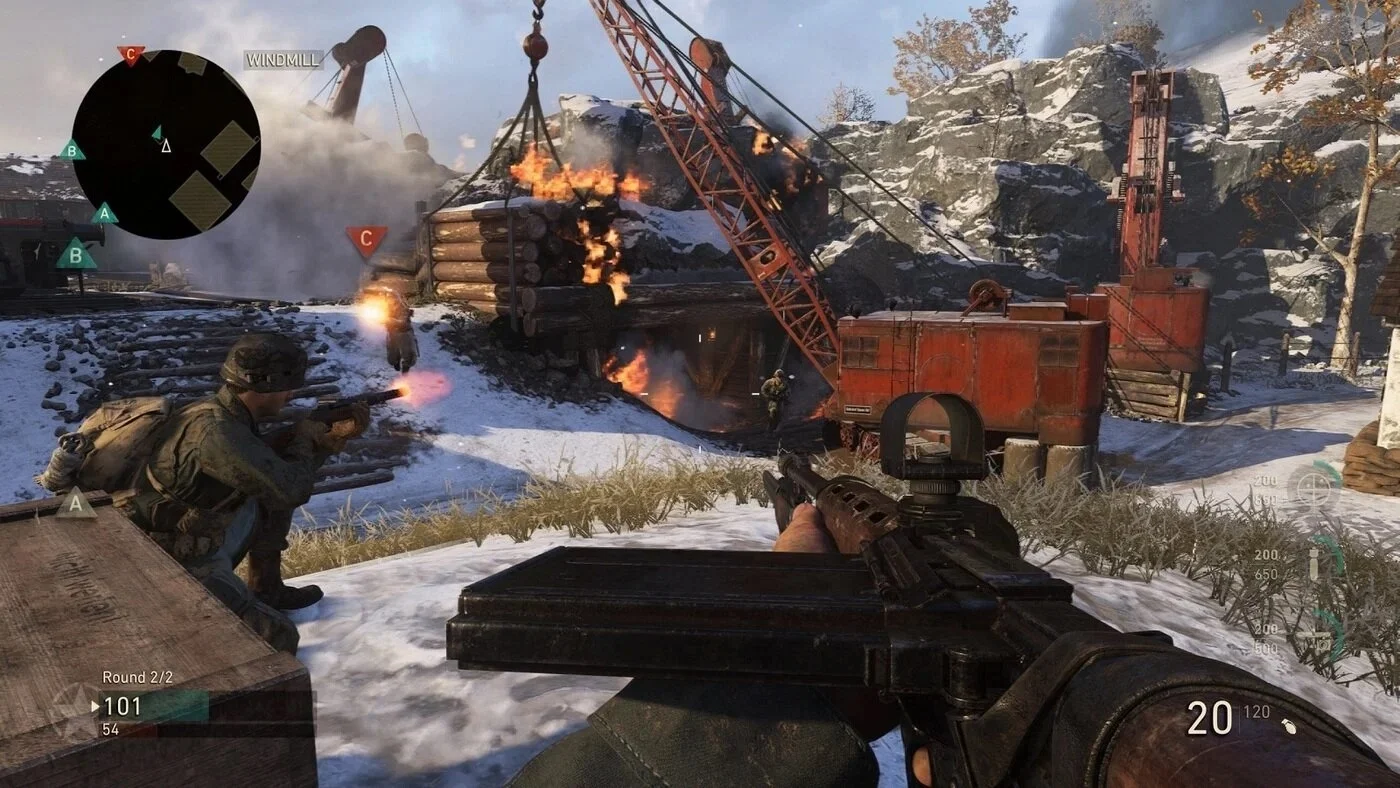 Call of Duty WW2 Eng для Sony Ps4 Б/У - миниатюра 5