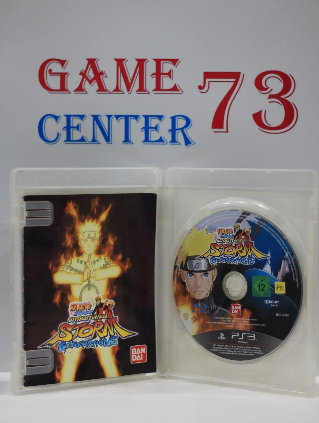 Naruto Ultimate Ninja Storm Generations для Sony Ps3 Б/У - миниатюра 2