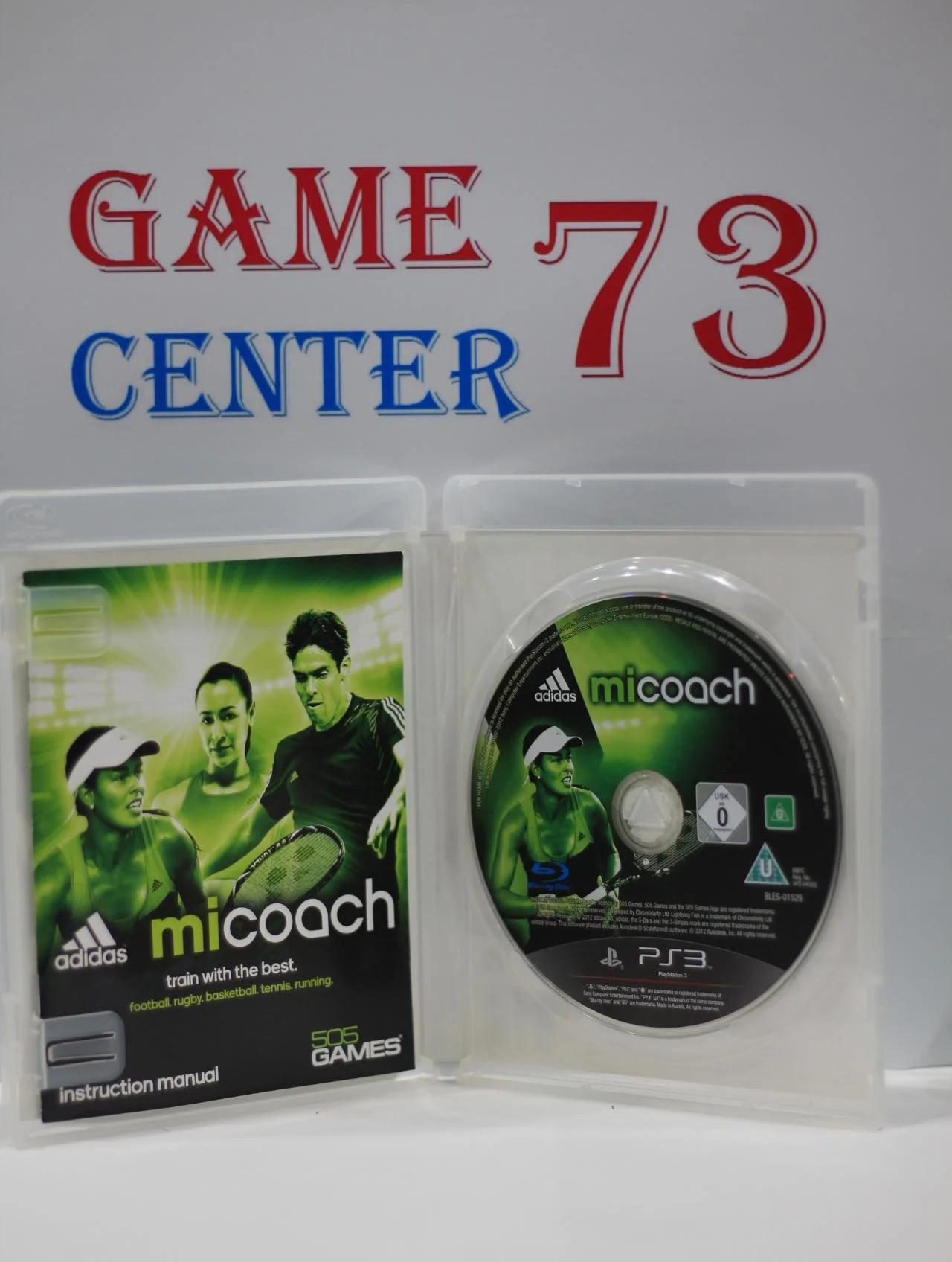 Adidas Mi Coach для Sony Ps3 Б/У - миниатюра 2