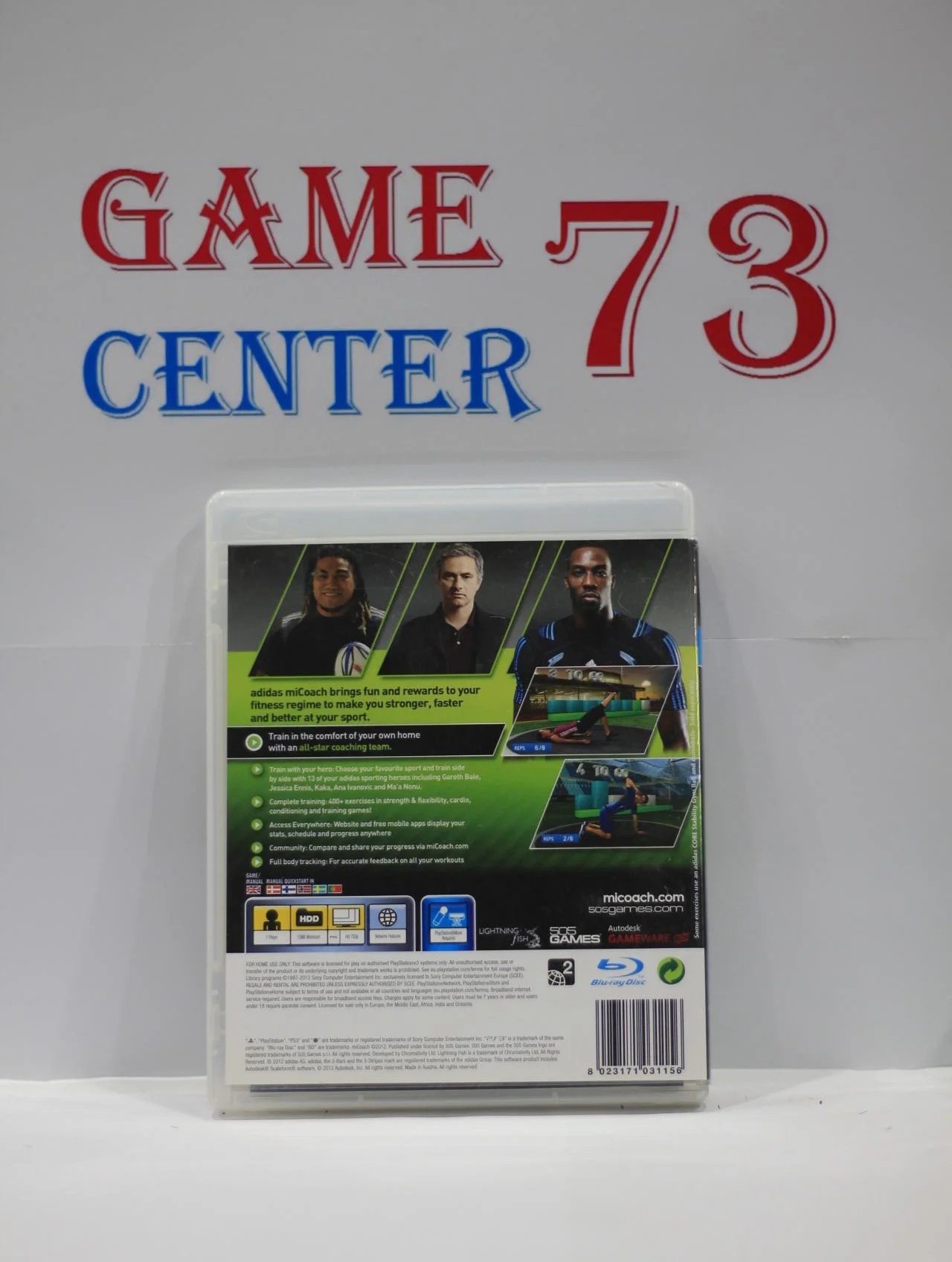 Adidas Mi Coach для Sony Ps3 Б/У - миниатюра 3