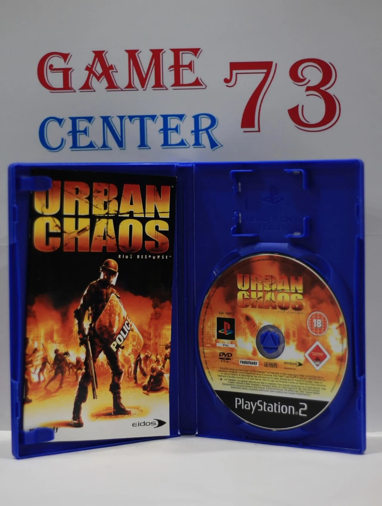 Urban Chaos Riot Response для Sony Ps2 Б/У - миниатюра 2