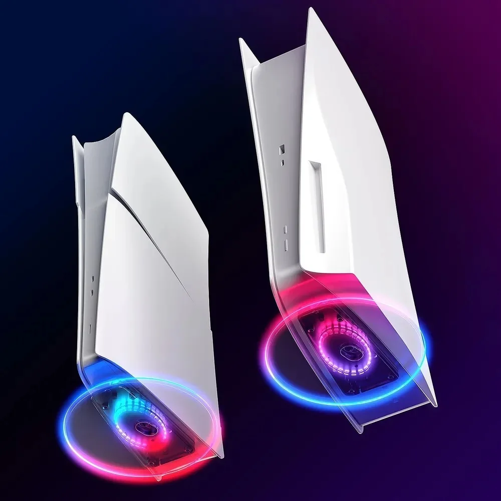 Светодиодная RGB подставка VOLFOX для PS5/PS5 Slim P5-301 - миниатюра 2