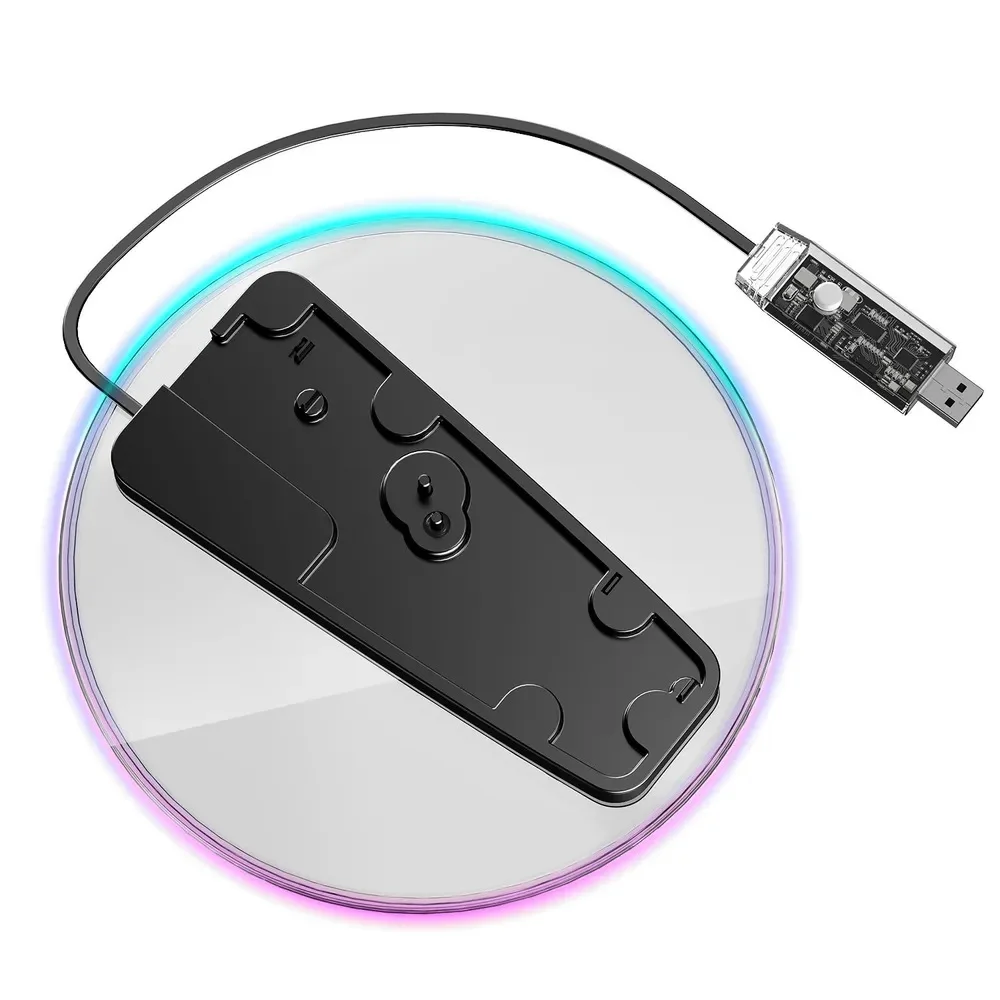 Светодиодная RGB подставка VOLFOX для PS5/PS5 Slim P5-301 - миниатюра 5